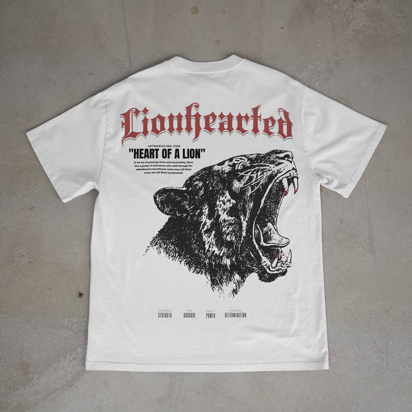 Heart Of A Lion Tee