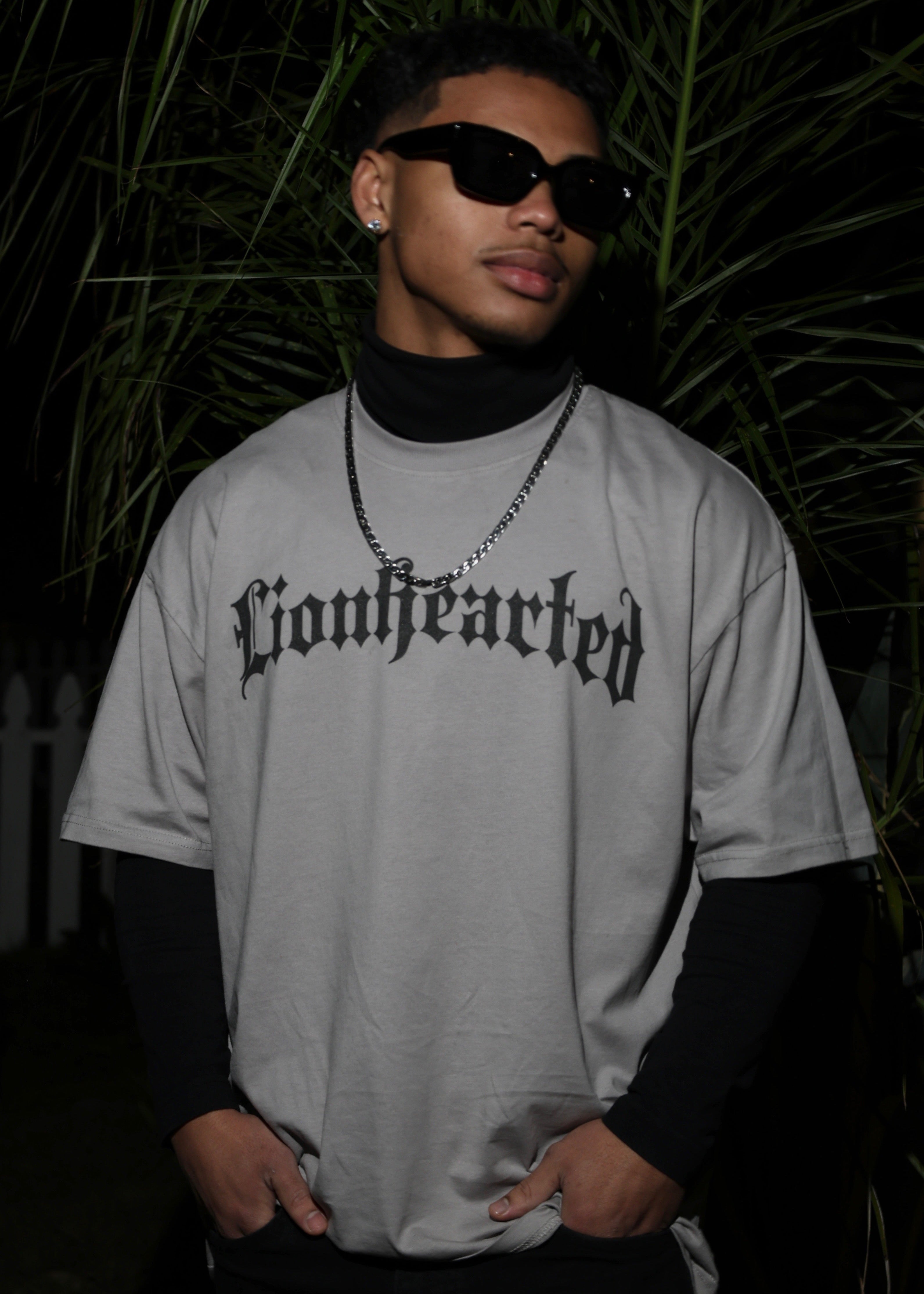 "Heart of a Lion" Premium Gray Tee