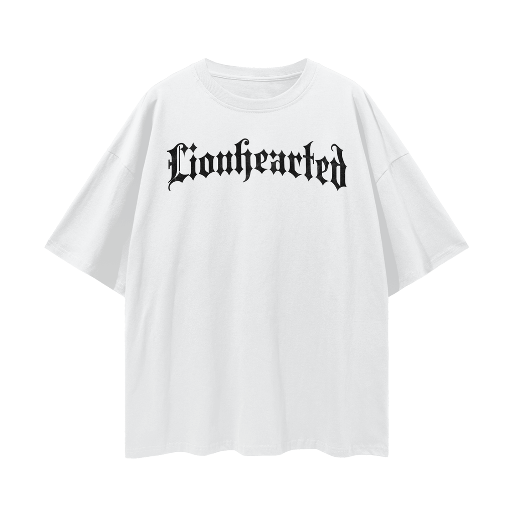 "Heart of a Lion" Premium White Tee
