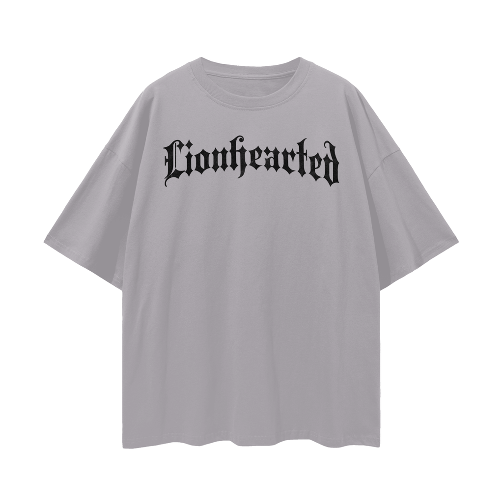 "Heart of a Lion" Premium Gray Tee
