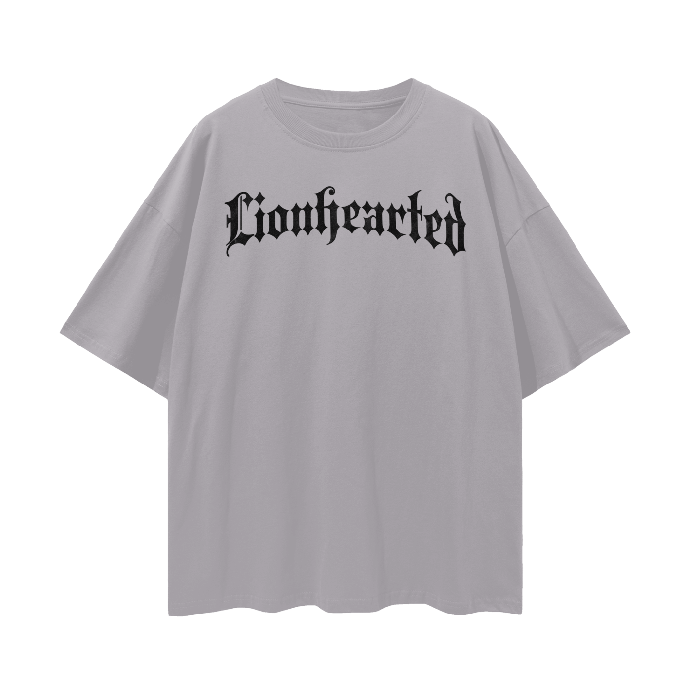 "Heart of a Lion" Premium Gray Tee