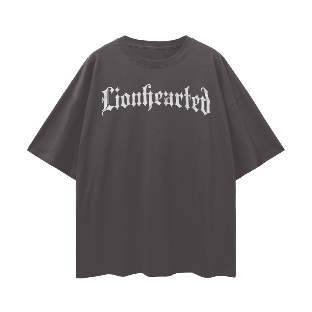 "Heart of a Lion" Premium Brown Tee